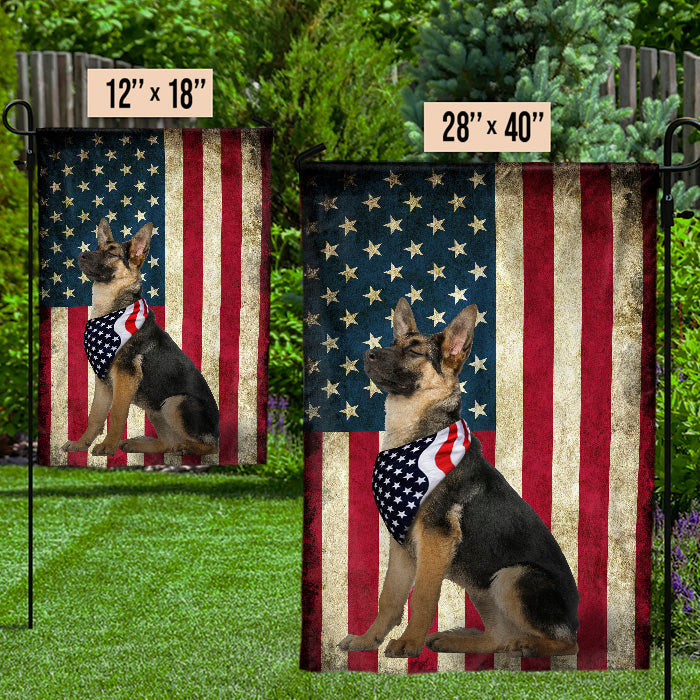 American Dog Lovers - 4th Of July Decoration - Personalized Dog Flag