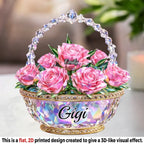 Custom Acrylic Plaque - Personalized Mother's Day Gifts For Mom, Grandma - Mom Is My Home