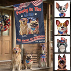 Custom Flag - Personalized America 250th Anniversary Gifts For Dog Cat Lovers, Dog Dad And Mom, Cat Owners - Pawty In The USA