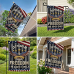 Custom Flag - Personalized America 250th Anniversary Gifts For Mom, Dad, Brother, Sister, Kids - United By History And Hope